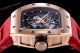 KV Factory Replica Richard Mille RM035 Americas Rose Gold Watch With Red Rubber Band (4)_th.jpg